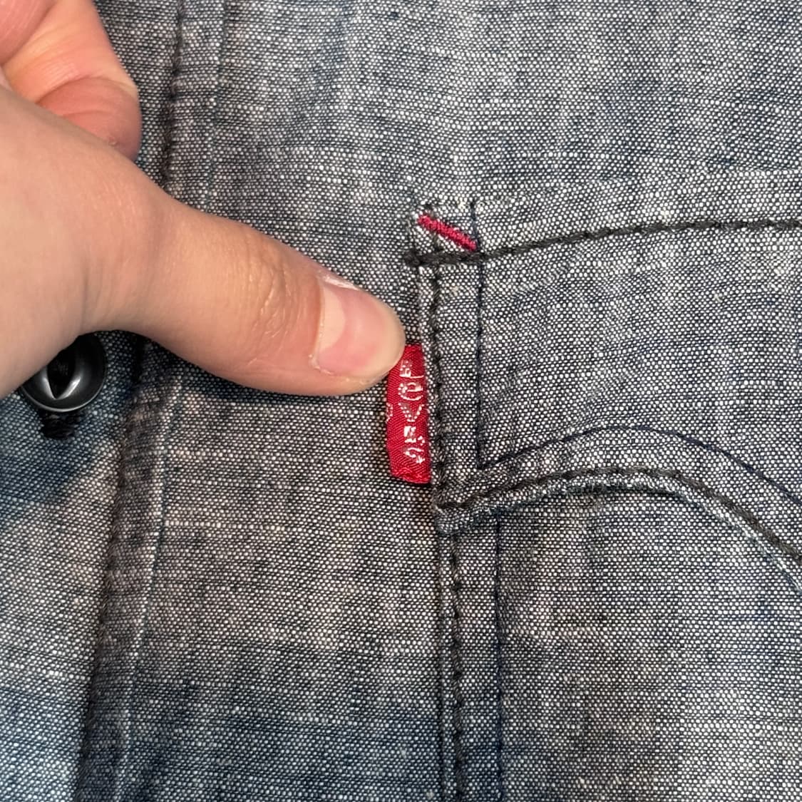 M) 리바이스 레드루프 샴브레이 셔츠 상품이미지4