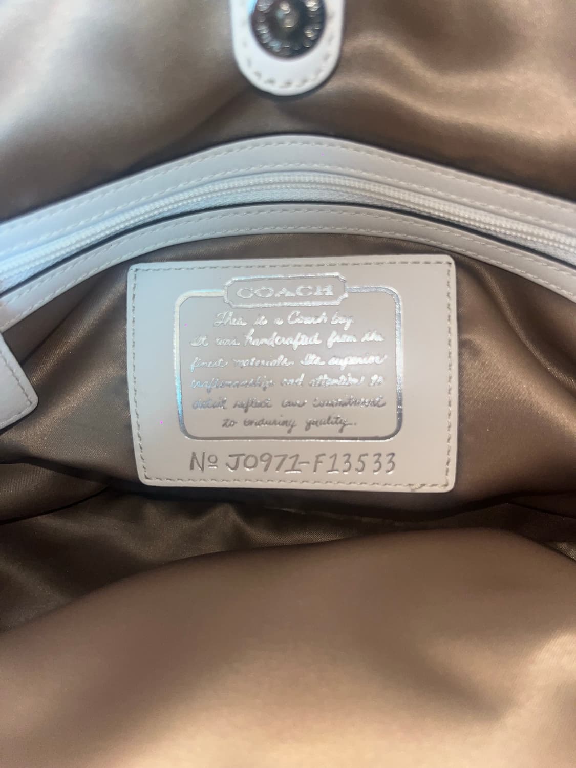  90ss Coach Beige Shoulder bag 상품이미지8