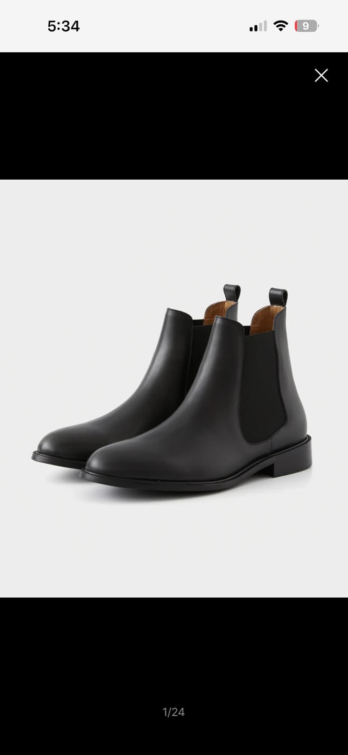 뉴탐페레 첼시부츠 270사이즈 R17M077 상품이미지1