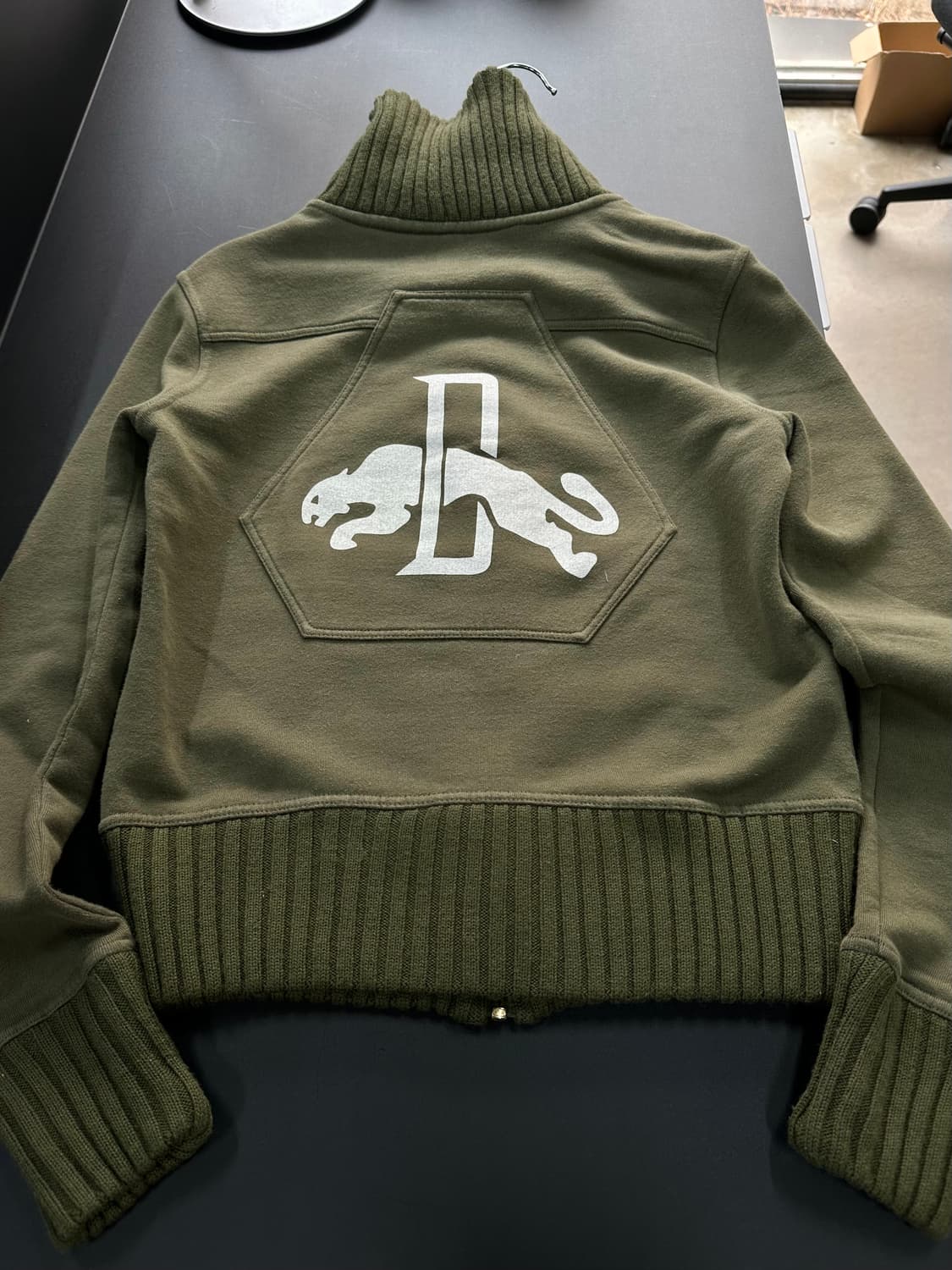 퓨마 OG Rudolf Dassler 하이넥 코튼골지집업 상품이미지6