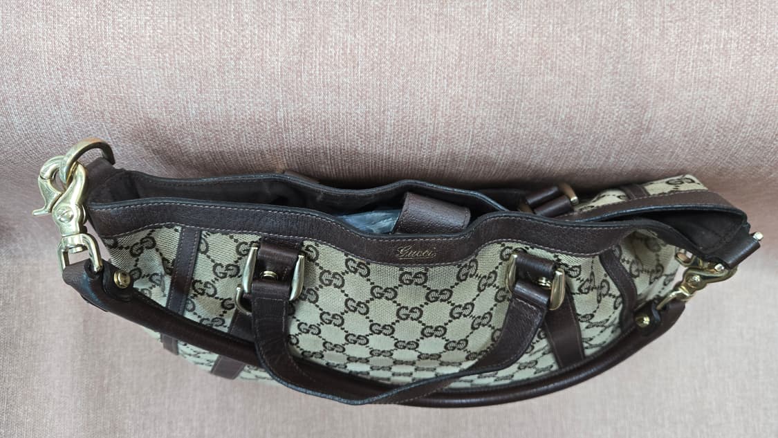 구찌 정품 GG 캔버스 2WAY 숄더백 겸 토트백 상품이미지6