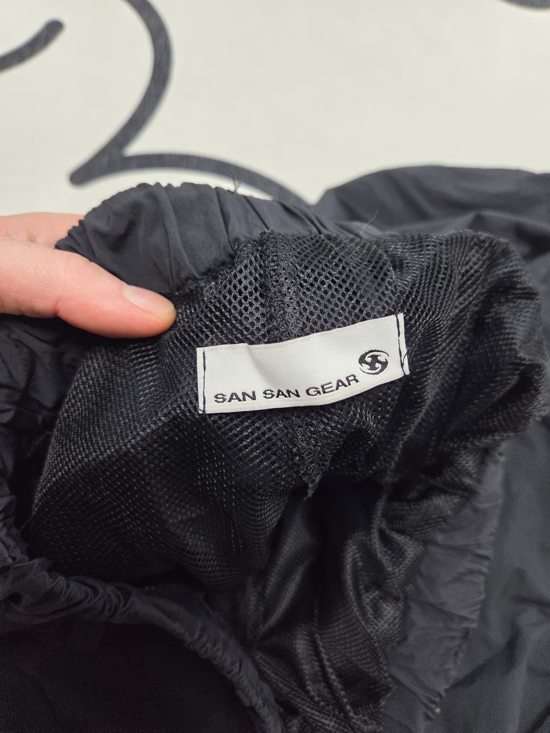 산산기어 22s/s 웨이브 팬츠 블랙 2size 상품이미지7