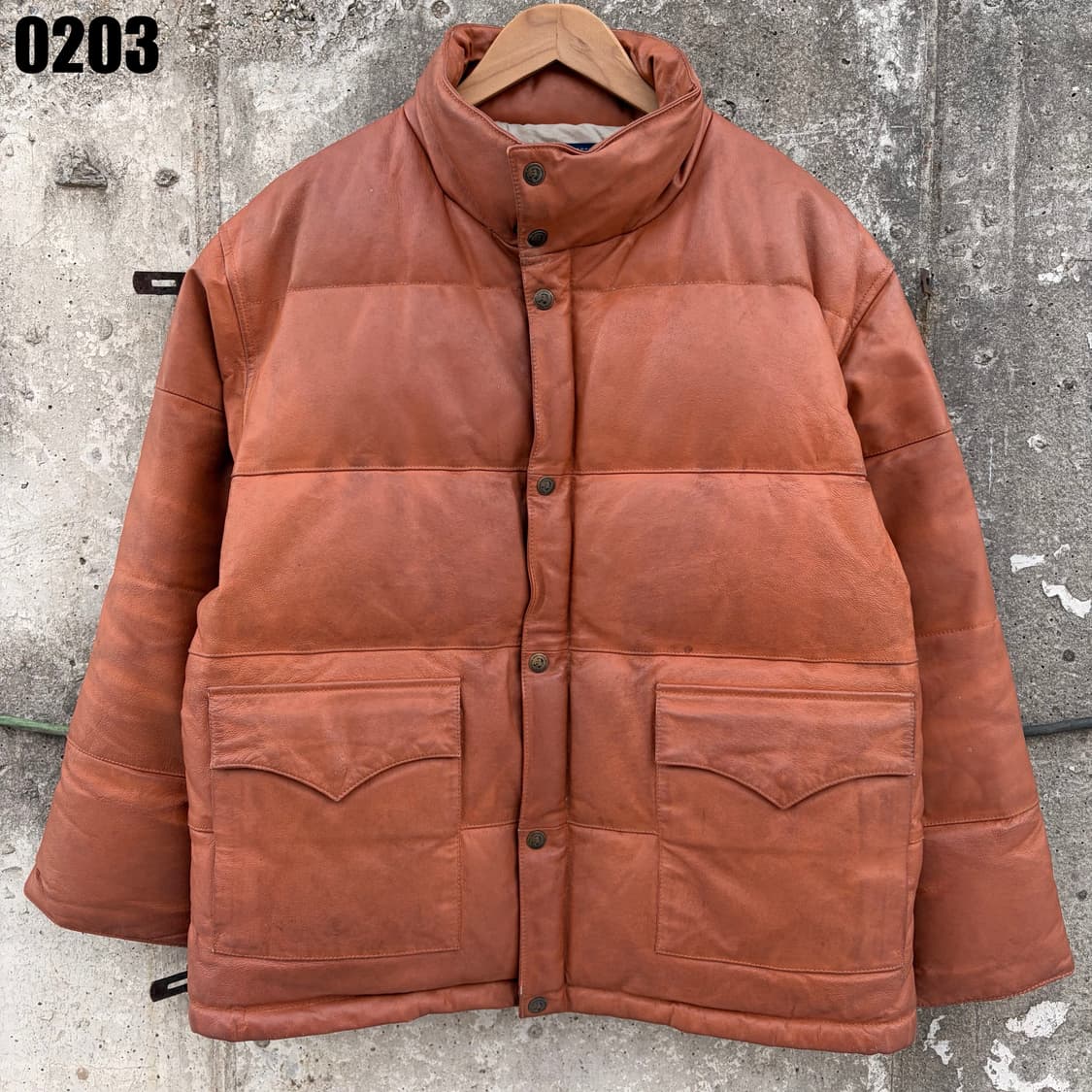 SUNTORY BOSS COFFEE 10주년 기념 레더자켓 M 0203 상품이미지2