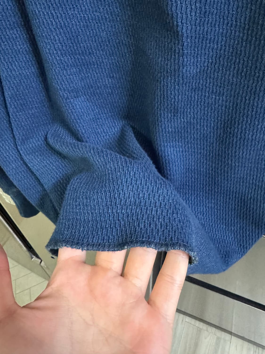 더블알엘 인디고 와플 크루넥 상품이미지5