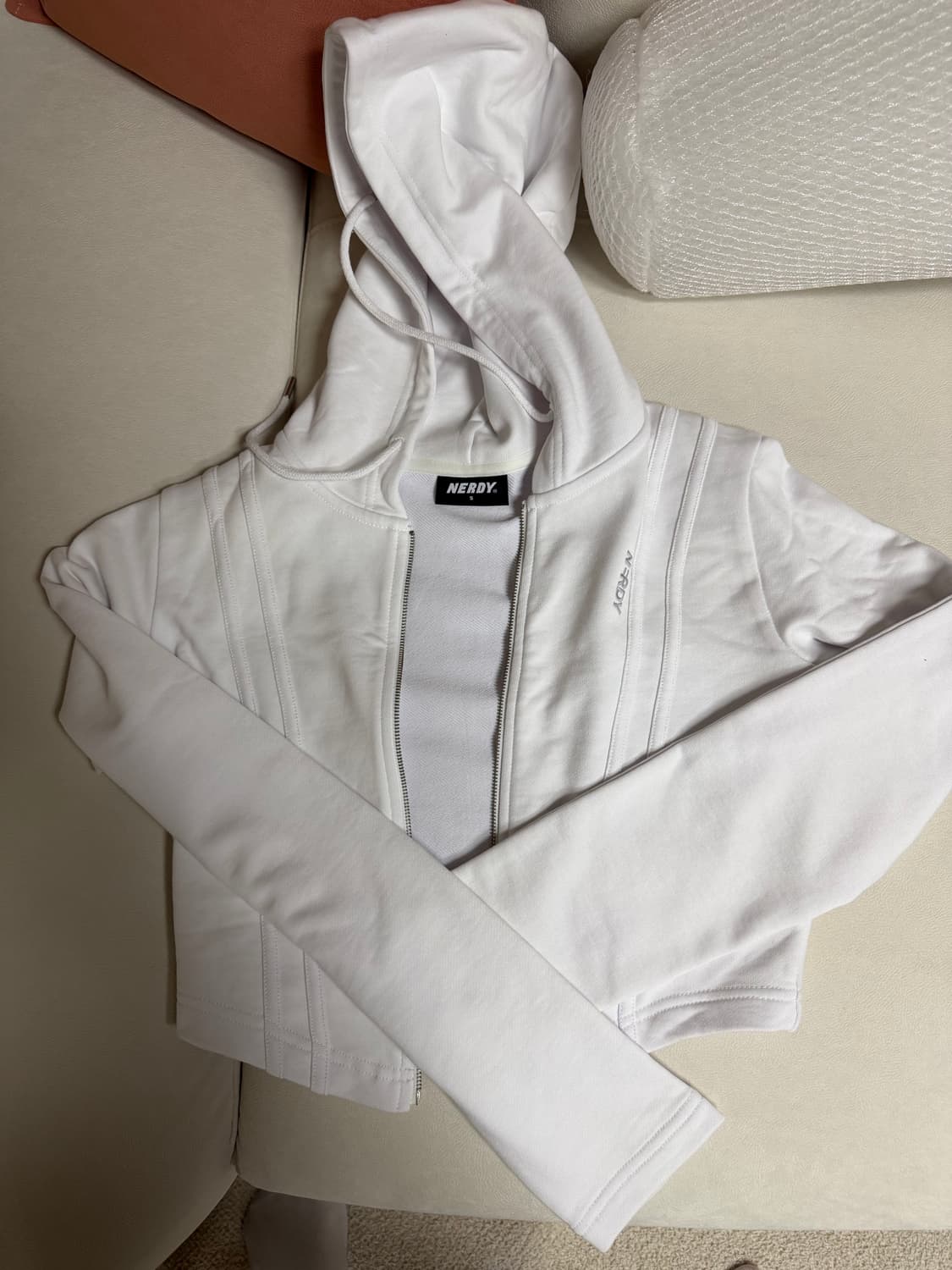 널디 새상품 후드집업 S 상품이미지1