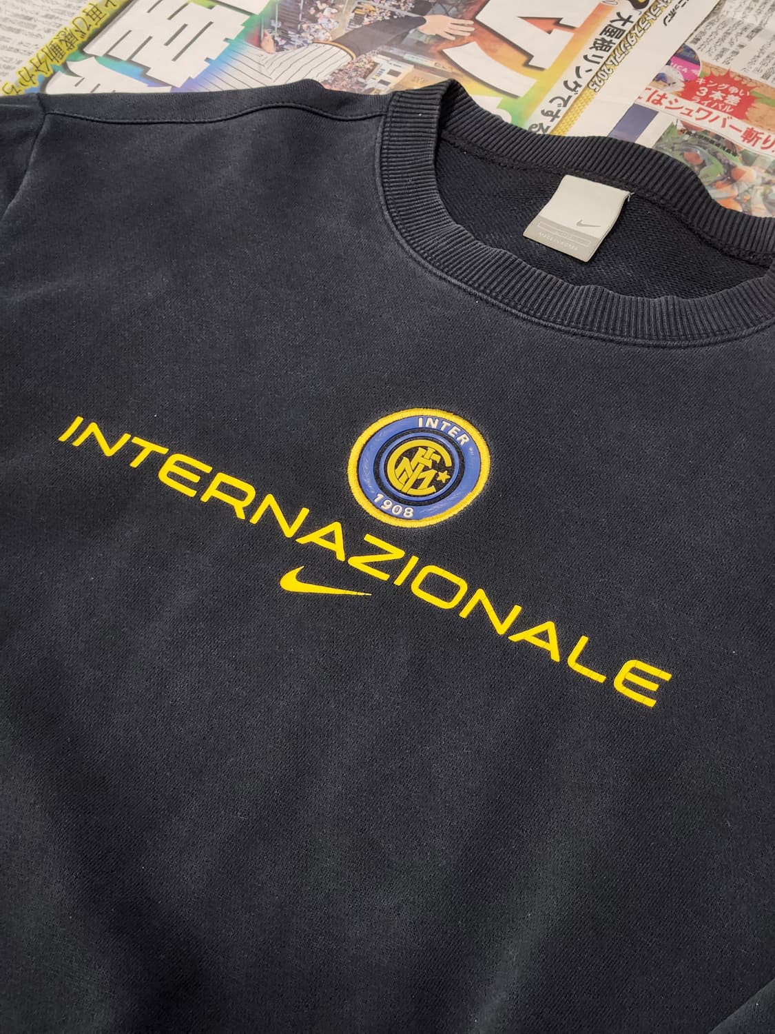 00s NIKE 인테르 맨투맨 L 상품이미지2