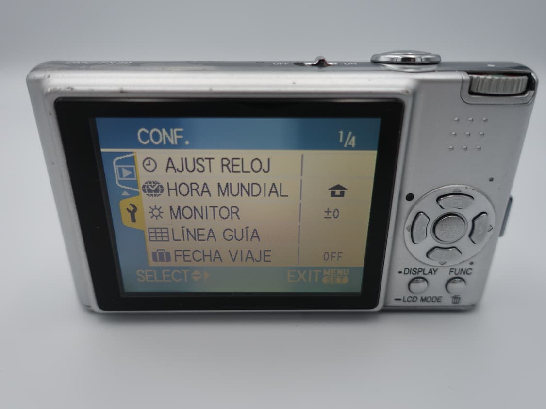 [고장/부품용] Panasonic Lumix DMC-FX30 (파나소닉) 상품이미지2