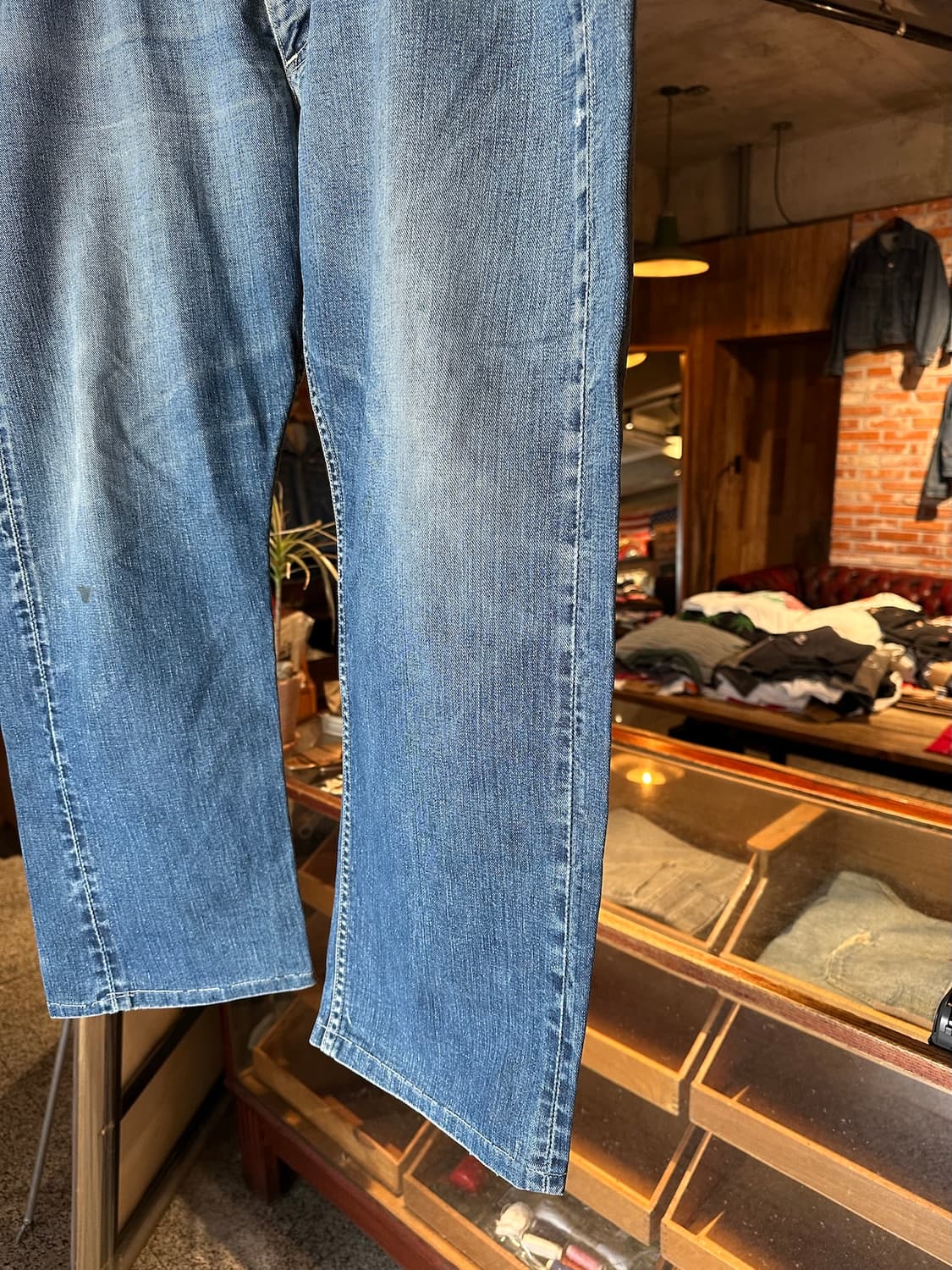 60s USA LEE 101Z Selvedge Denim Pants 상품이미지4