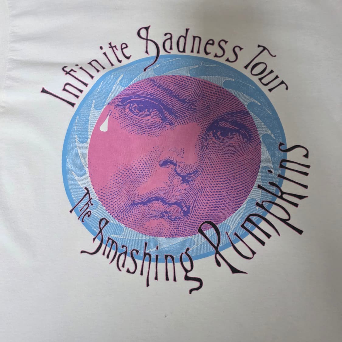 [L] 90s 스매싱펌킨스 인피니트 새드니스 투어 빈티지 밴드티 상품이미지2