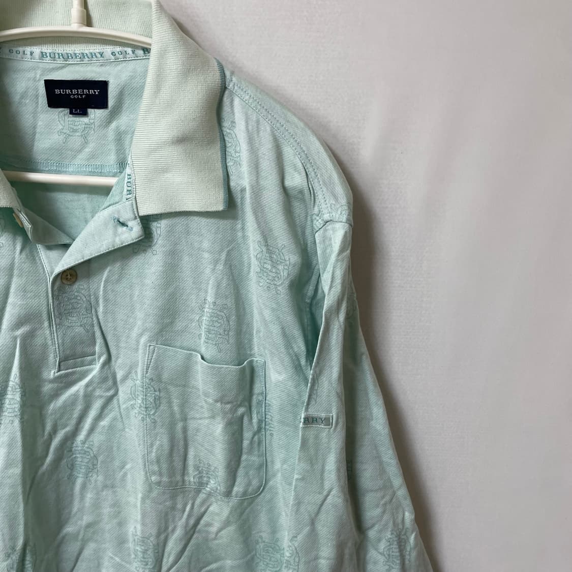 [ LL ] 버버리 골프 남성 PK 긴팔 카라티 상품이미지3