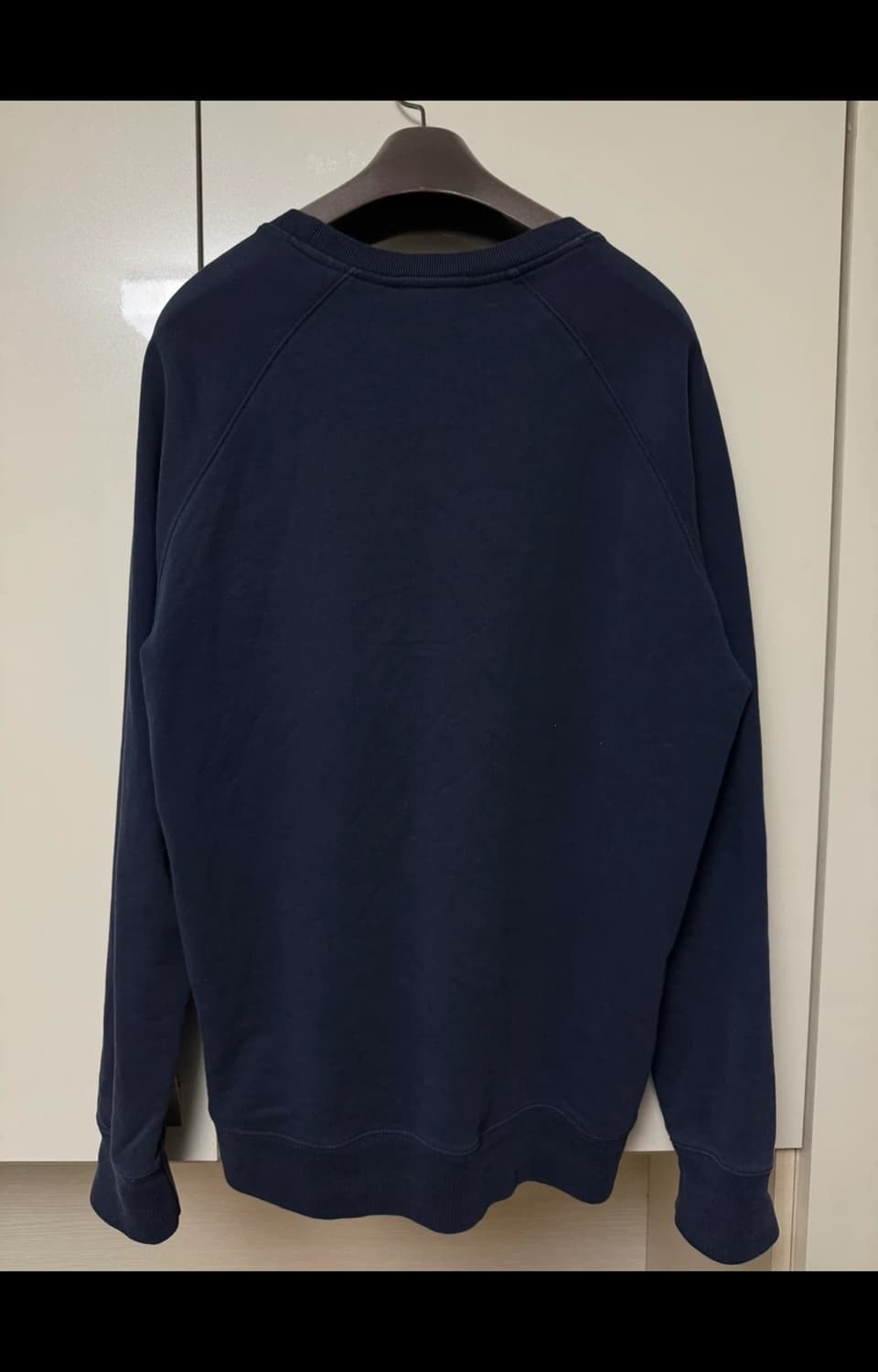 메종키츠네 맨투맨 네이비 L(100~105) 상품이미지2