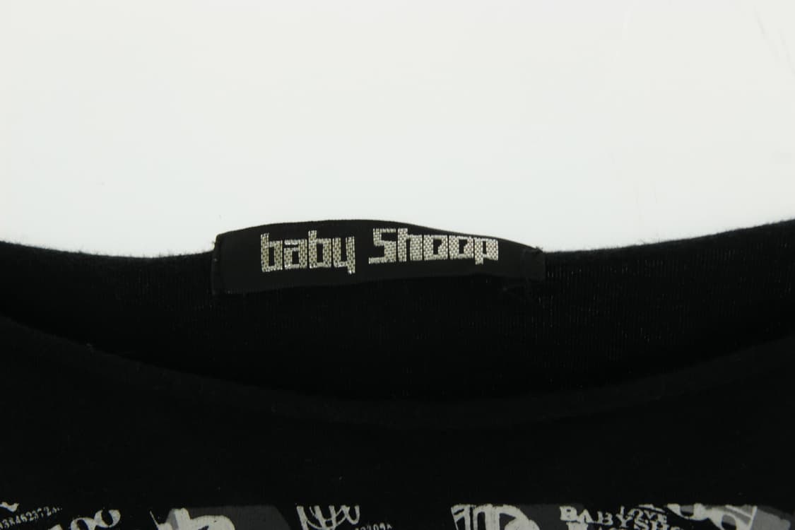 Baby Shoop 베이비슙 크롭 데미지 반팔티 상품이미지3