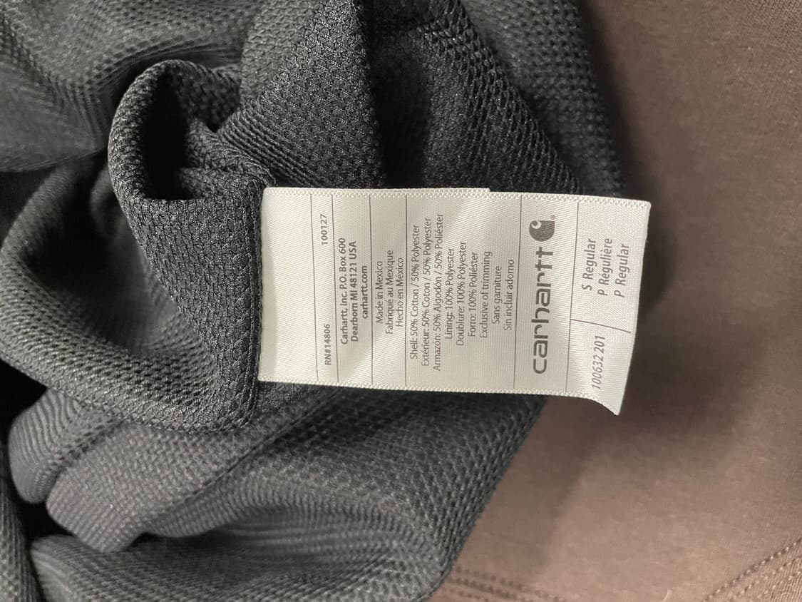 칼하트 레인디펜더 후드집업 상품이미지7