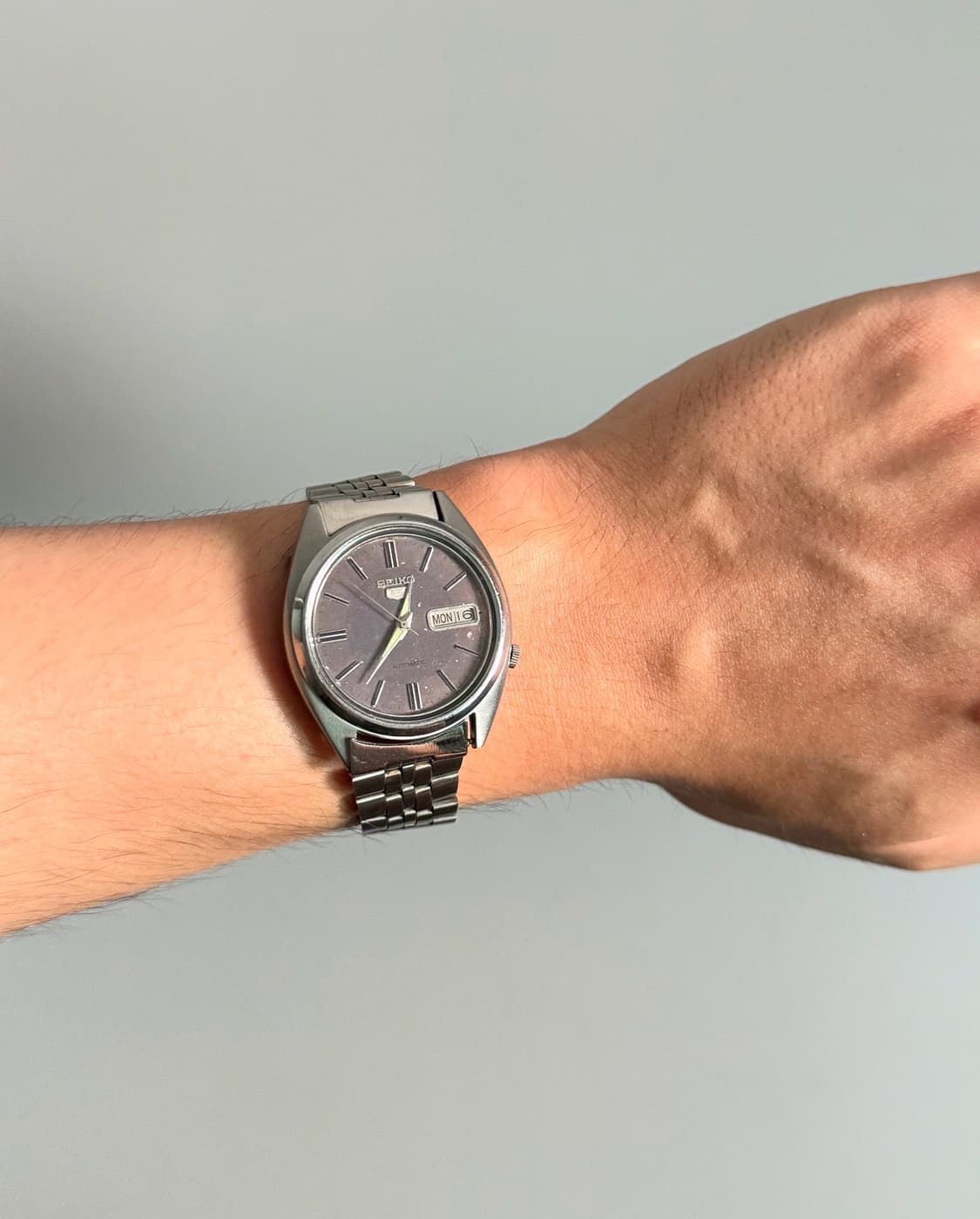 vintage SEIKO 5 Automatic metal watch 상품이미지6