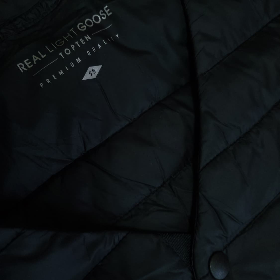 TOPTEN 구스다운 경량패딩조끼 95-100 거위털 상품이미지6