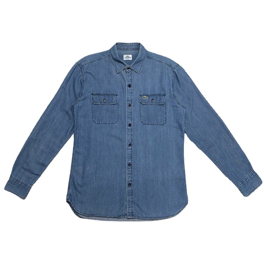 LACOSTE 중청 데님 셔츠 40 상품이미지1