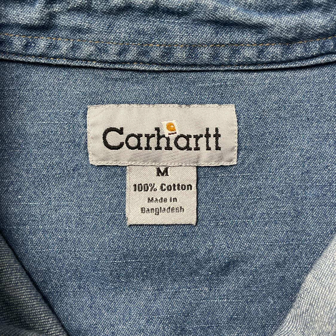 CARHARTT 00s 칼하트 코튼 데님 워크 셔츠 A00919 상품이미지9