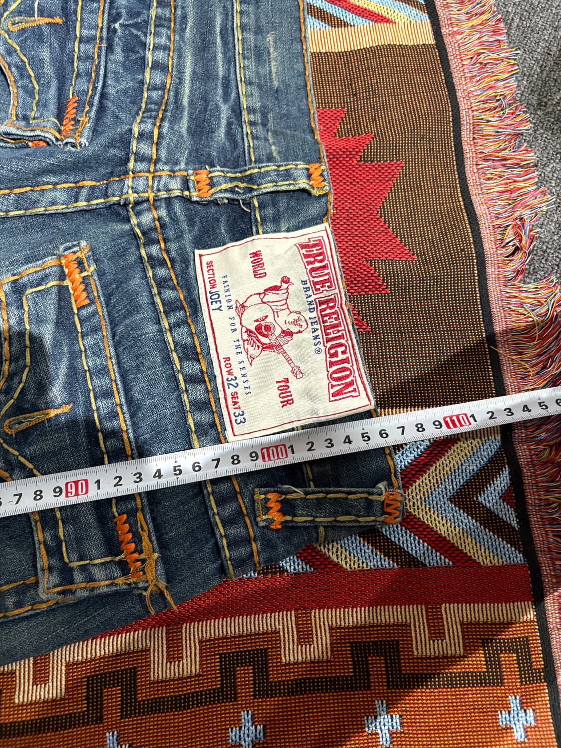 트루릴리젼 빈티지 데님팬츠 상품이미지8