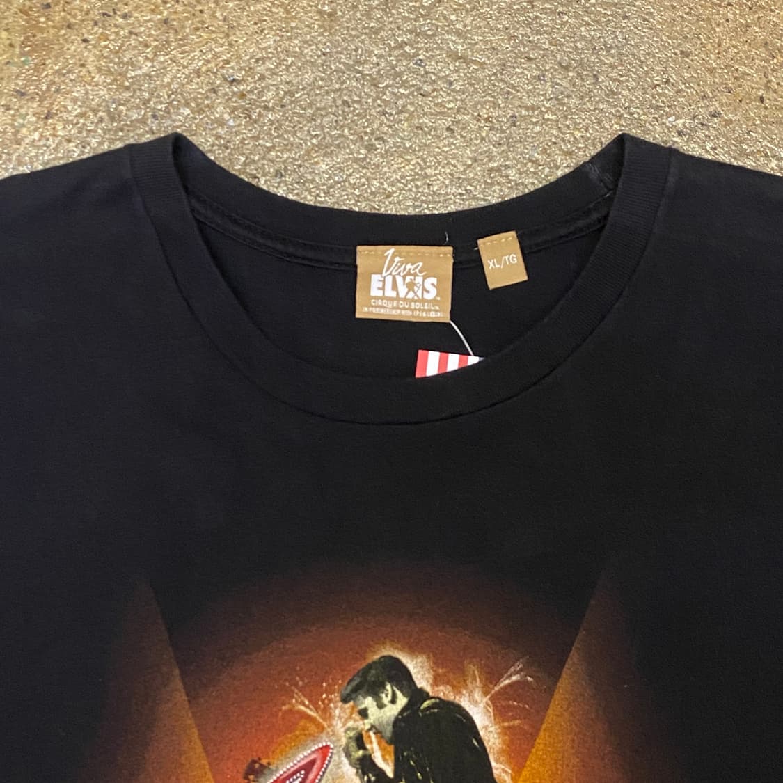 미국 빈티지 엘비스 프레슬리 투어티 반팔티 락티셔츠 상품이미지4