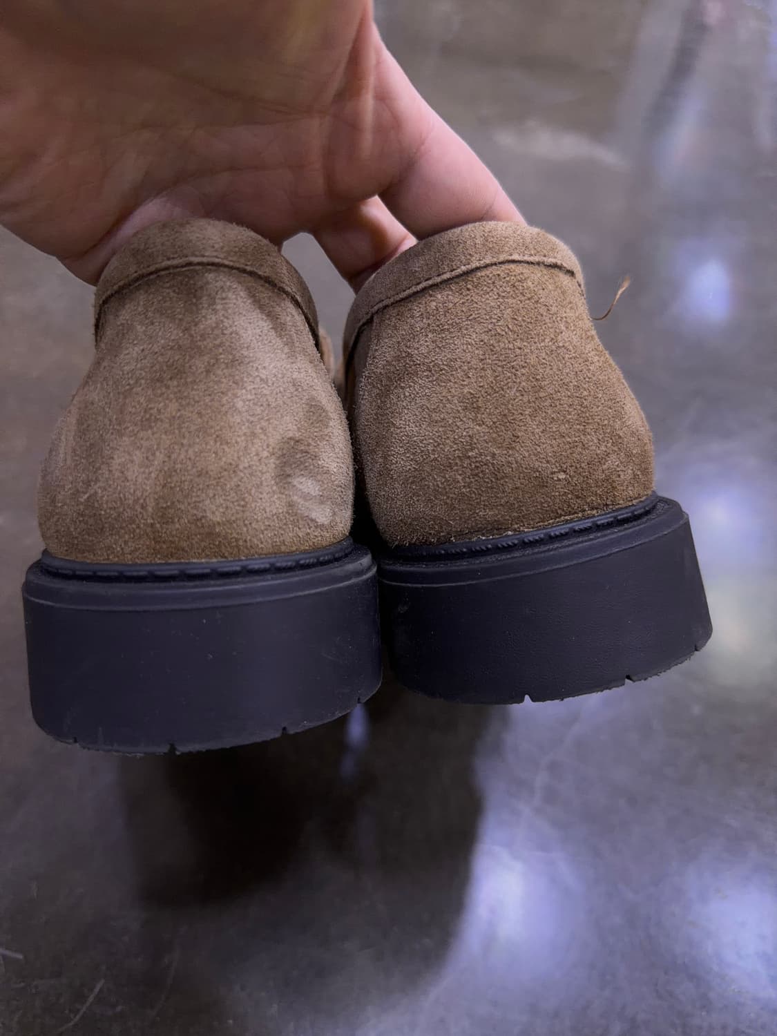 자라 소가죽 스웨이드 버클 레더 슈즈 더비슈즈 41 상품이미지9