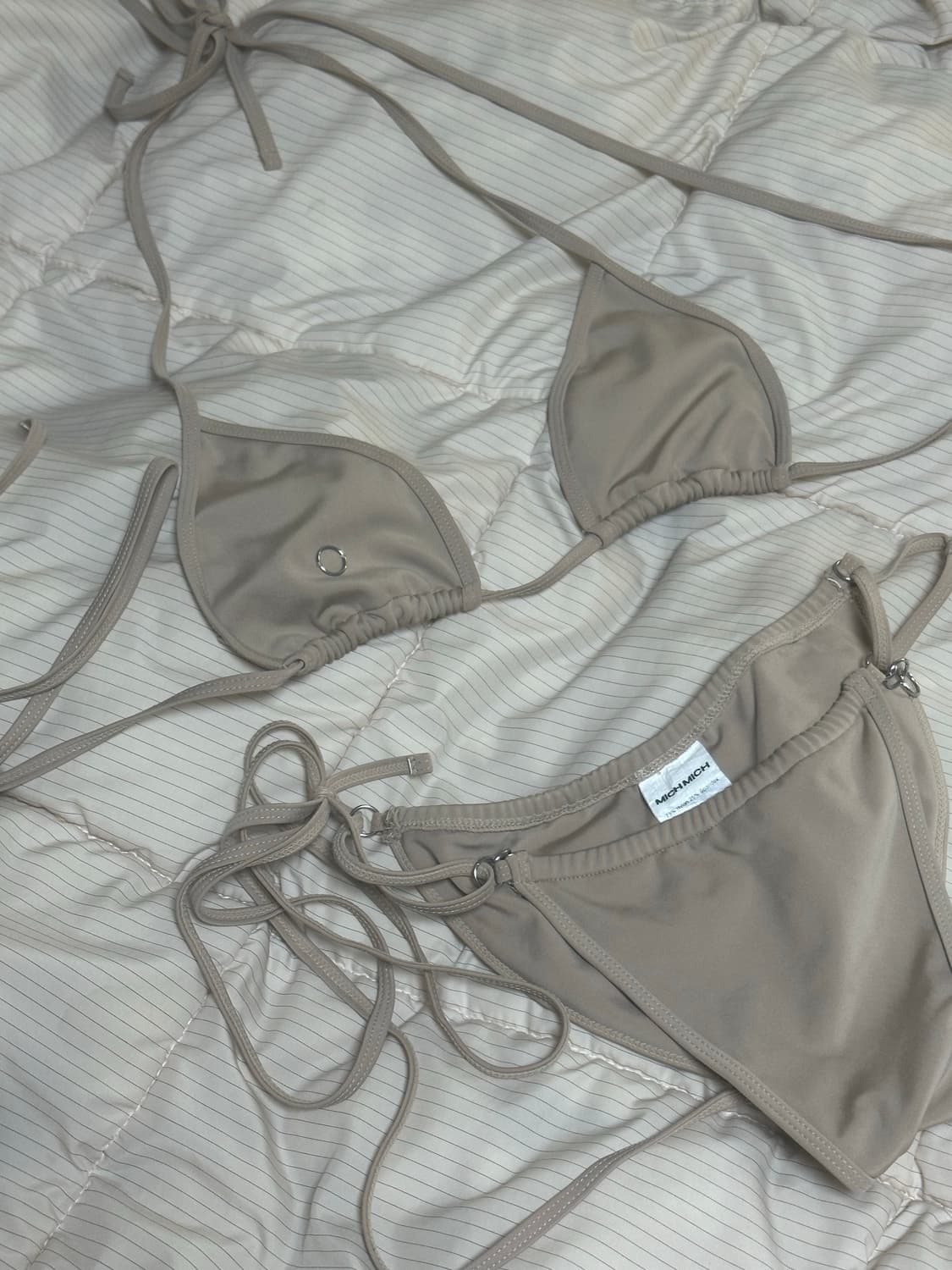 피어싱 비키니 누드컬러 상품이미지3