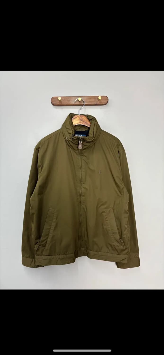 폴로랄프로렌 플리스 나일론 카키 페리 블루종자켓 H1866 상품이미지2