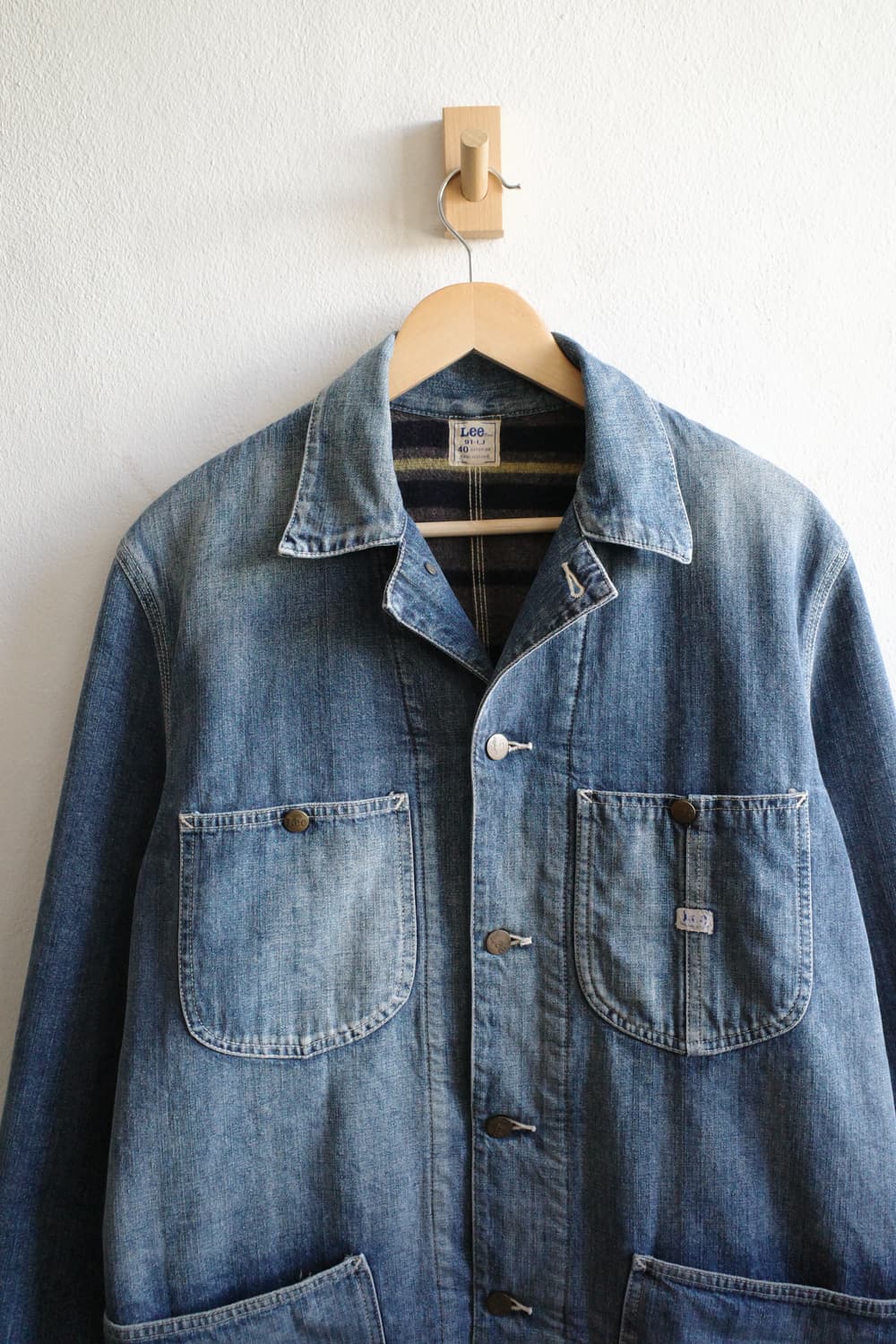 리 91-lj 데님 커버올 자켓 상품이미지2