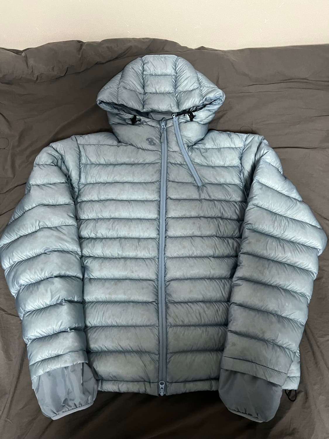 (3) 산산기어 서픽스푸퍼 경량패딩 24fw 블루컬러 상품이미지2