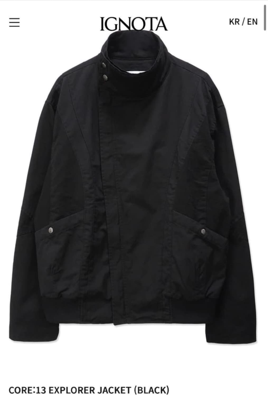 이그노타 코어 13 자켓 판매 상품이미지1