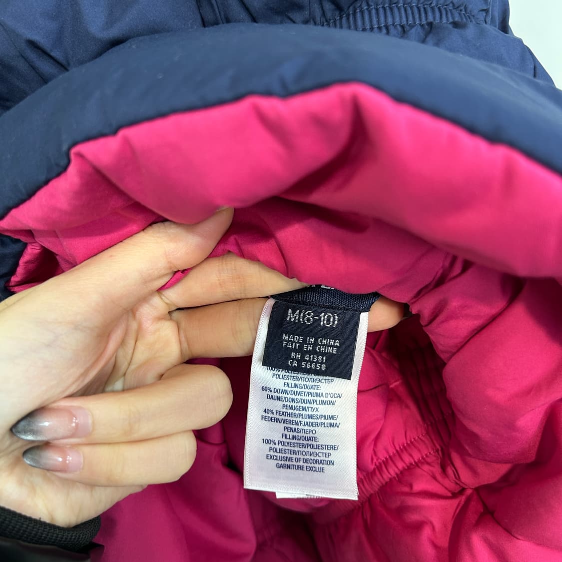 폴로 랄프로렌 키즈 오리털 조끼 8-10 상품이미지4