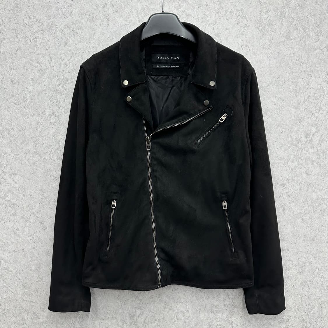 100 자라 남자 에코 스웨이드 자켓 상품이미지1