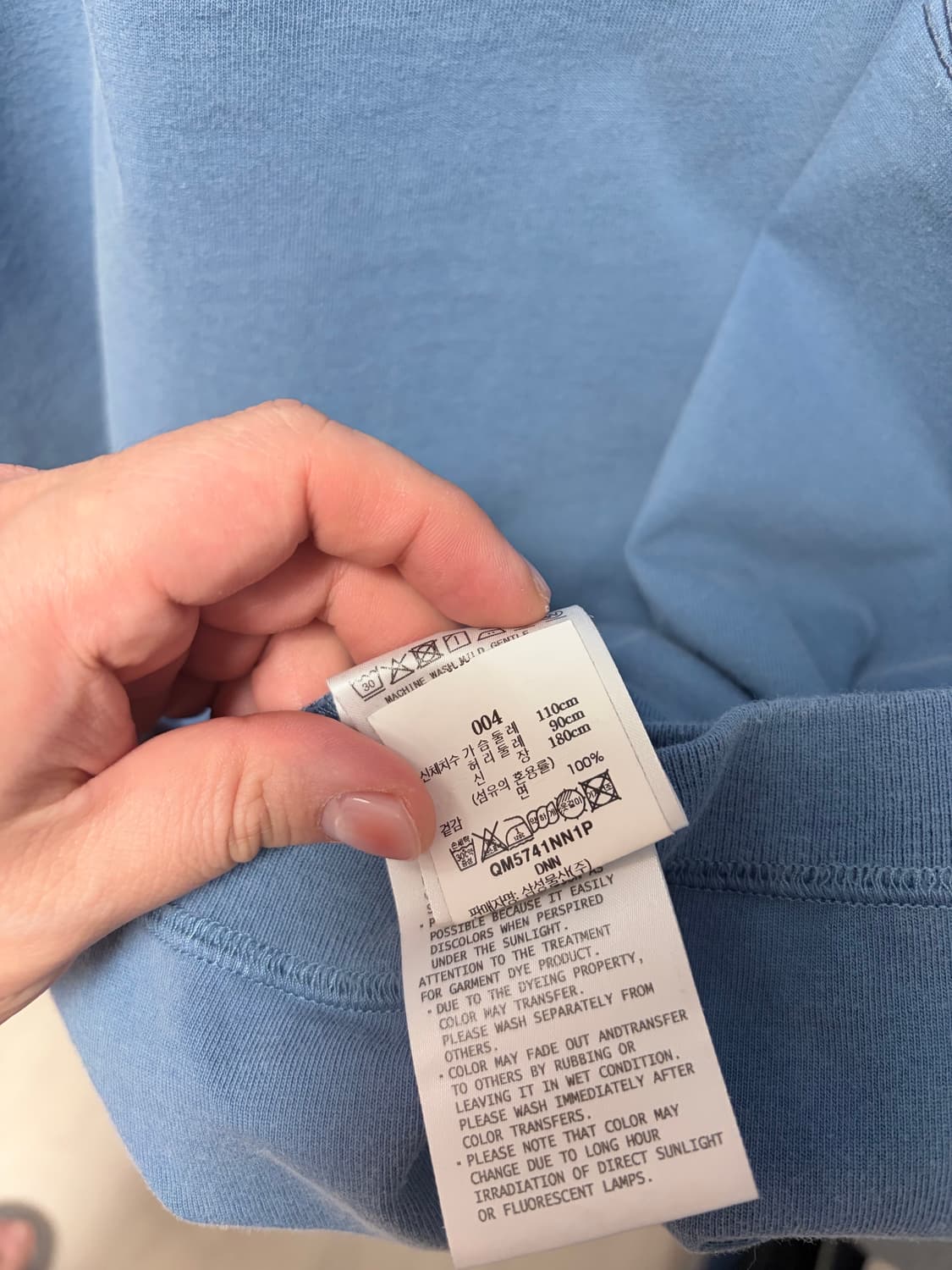 Nanamica 긴팔 포켓 티셔츠 XL 상품이미지5