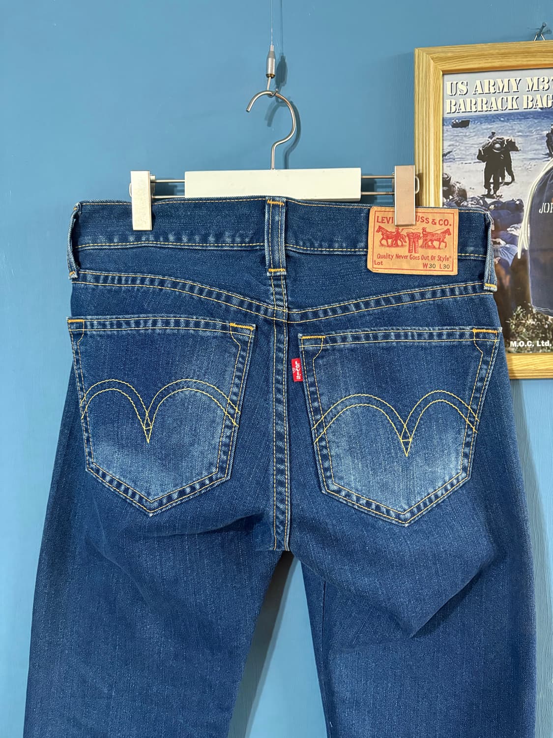 00‘s Levis Type 1 Real Loose denim pant 상품이미지8