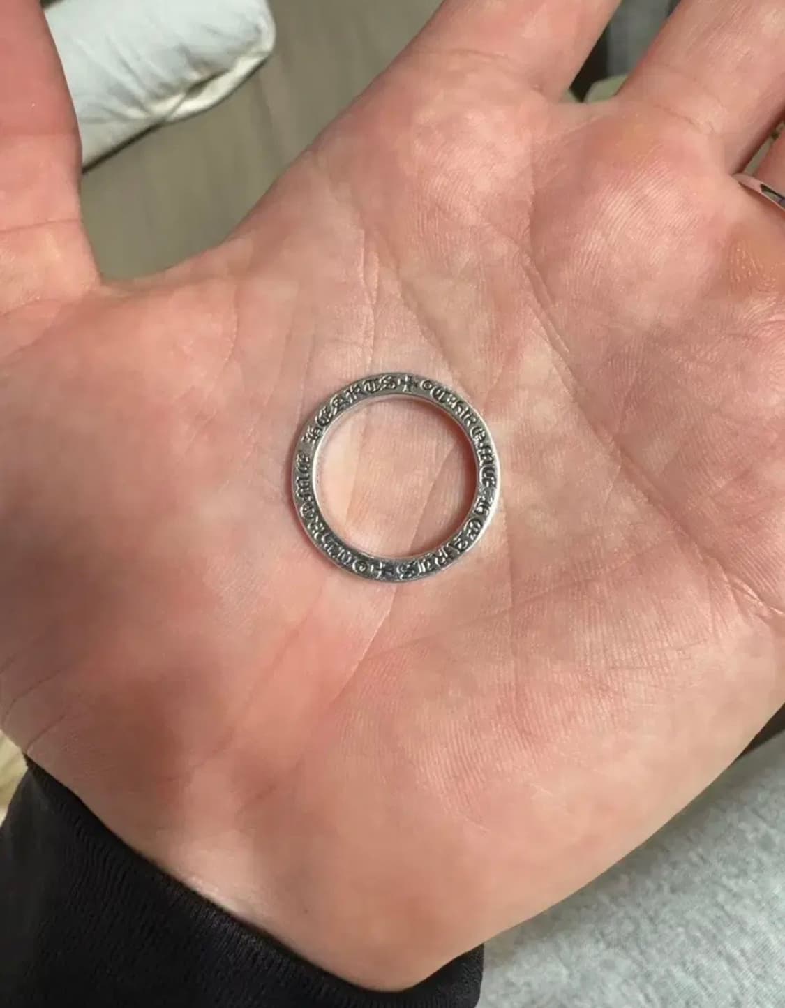 크롬하츠 퍽유링 포에버링 20호 18호 정품 보증서 구성 급처분 상품이미지1