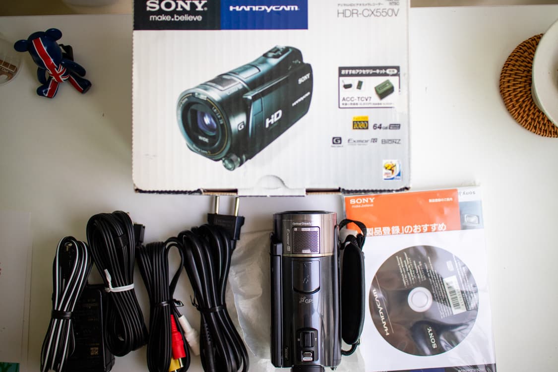Sony HDR-CX550V 상품이미지9