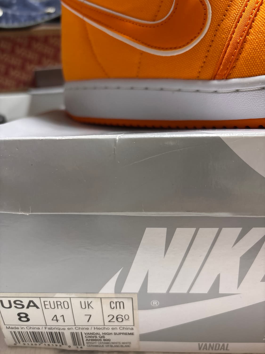 나이키 반달 캔바스 백투더퓨처 레트로 신품 상품이미지8