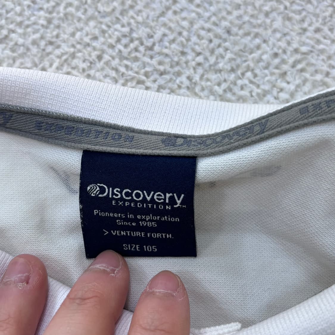 105 디스커버리 반팔 카라 티셔츠 0416E 상품이미지3