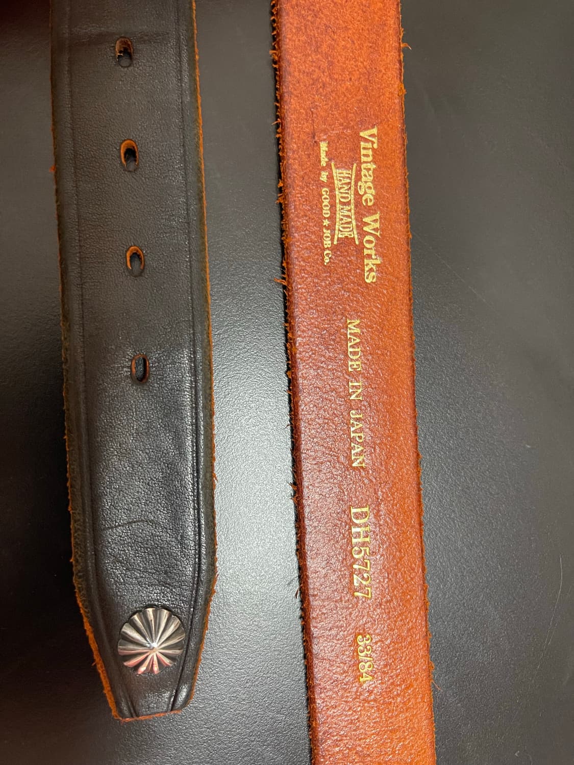 빈티지웍스 dh5727 콘초벨트 33사이즈 상품이미지6