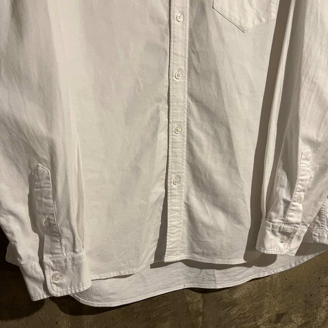 라코스테 화이트 셔츠 상품이미지3