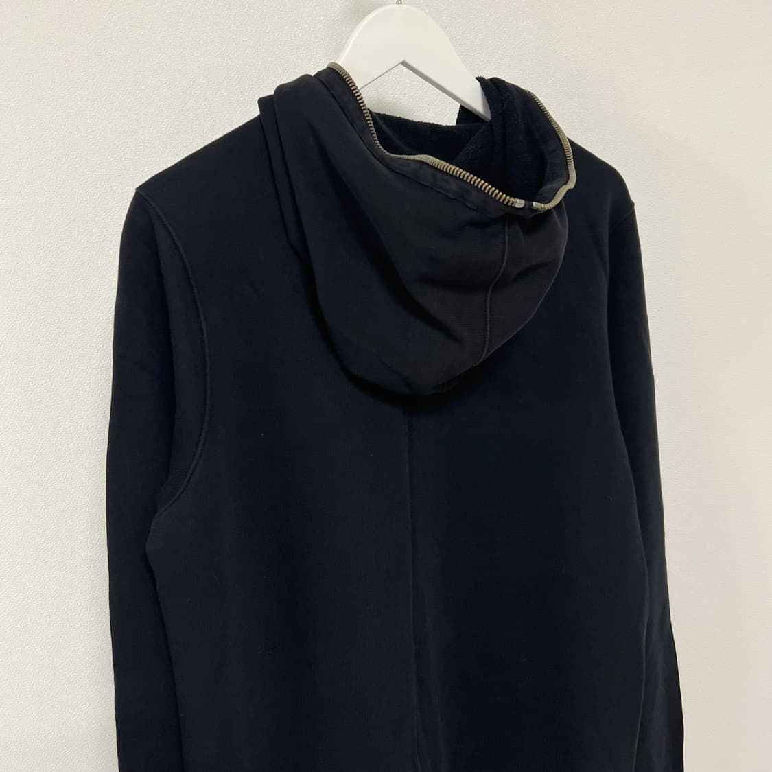 릭오웬스 13FW 다크쉐도우 김프 후드집업 블랙 상품이미지6