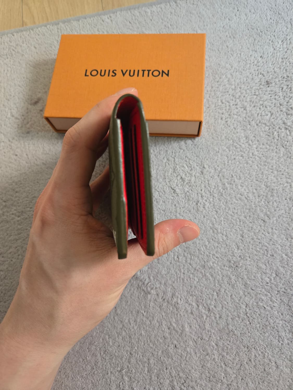 루이비통 포켓 오거나이저 버밀리언레드 상품이미지3