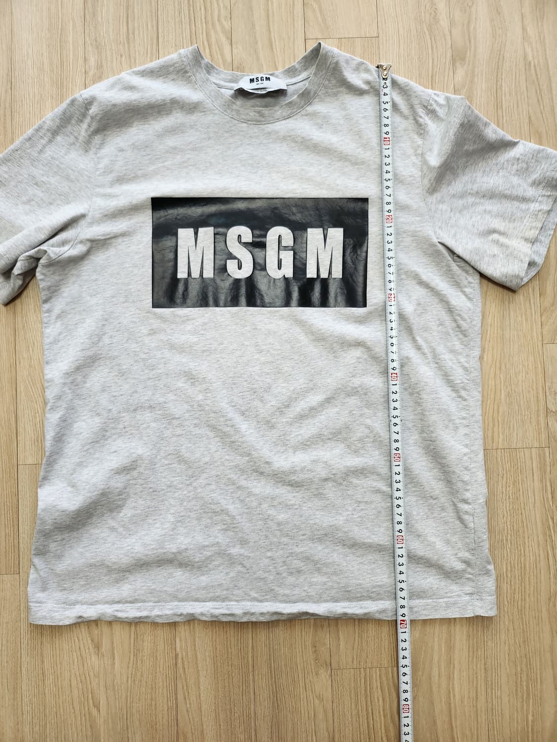 MSGM 로고반팔티셔츠 (L 상품이미지5
