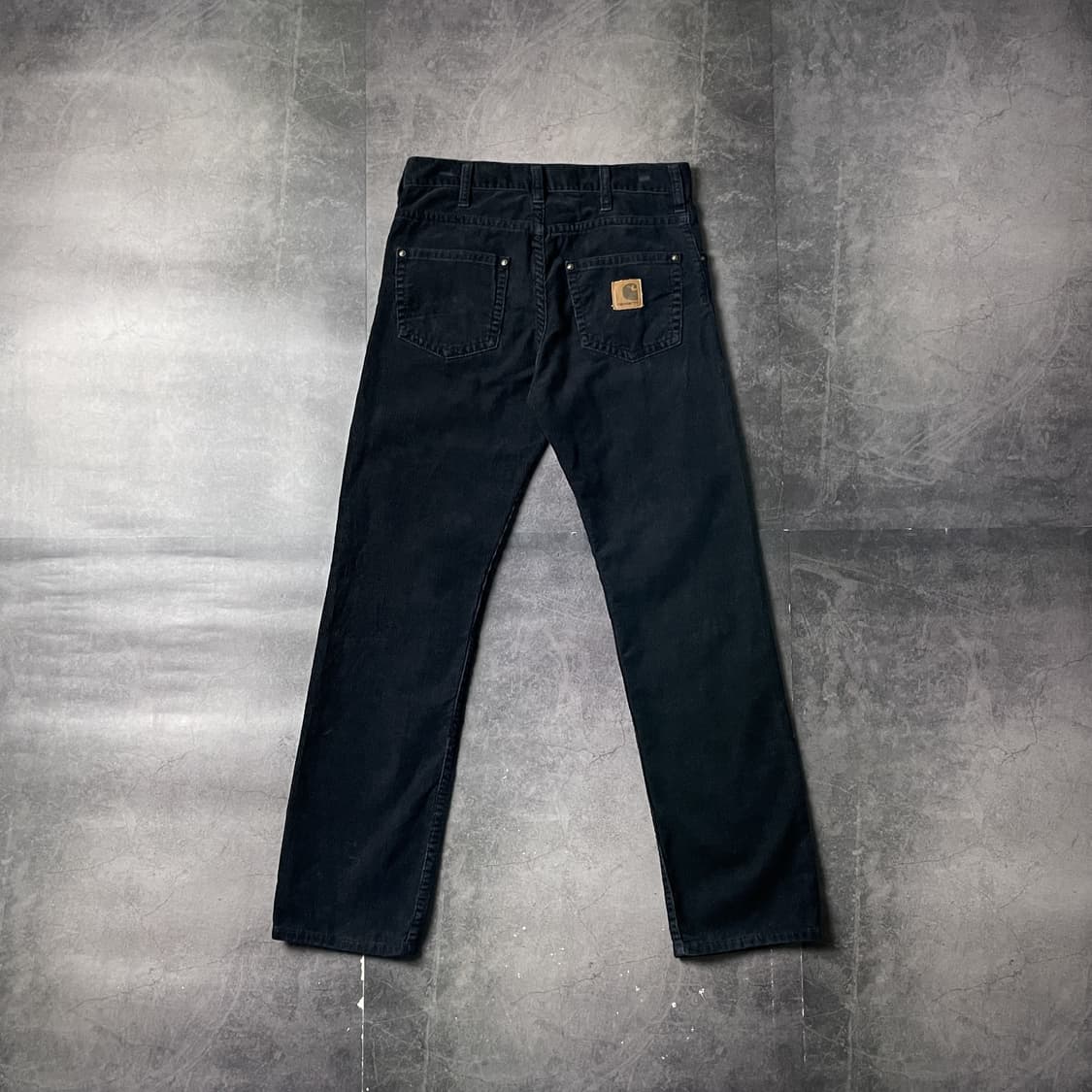 CARHARTT 칼하트 빈티지 네이비 코듀로이 워크 팬츠 A00878 상품이미지5