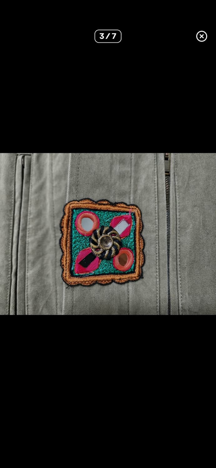 생로랑 나바호 카키 필드 자켓 상품이미지3