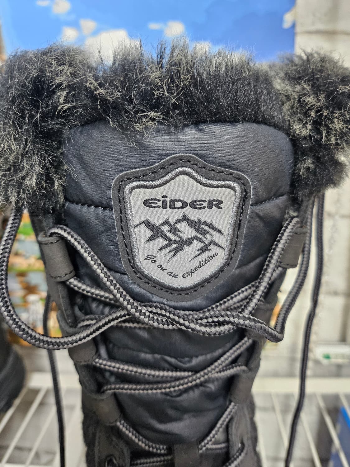 아이더 여성 방한부츠 240 방한화 퍼 패딩부츠 스노우부츠 LB57 상품이미지7