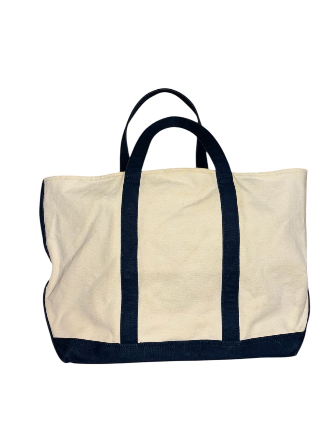 폴로 랄프로렌 아이보리 캔버스 토트백 상품이미지4