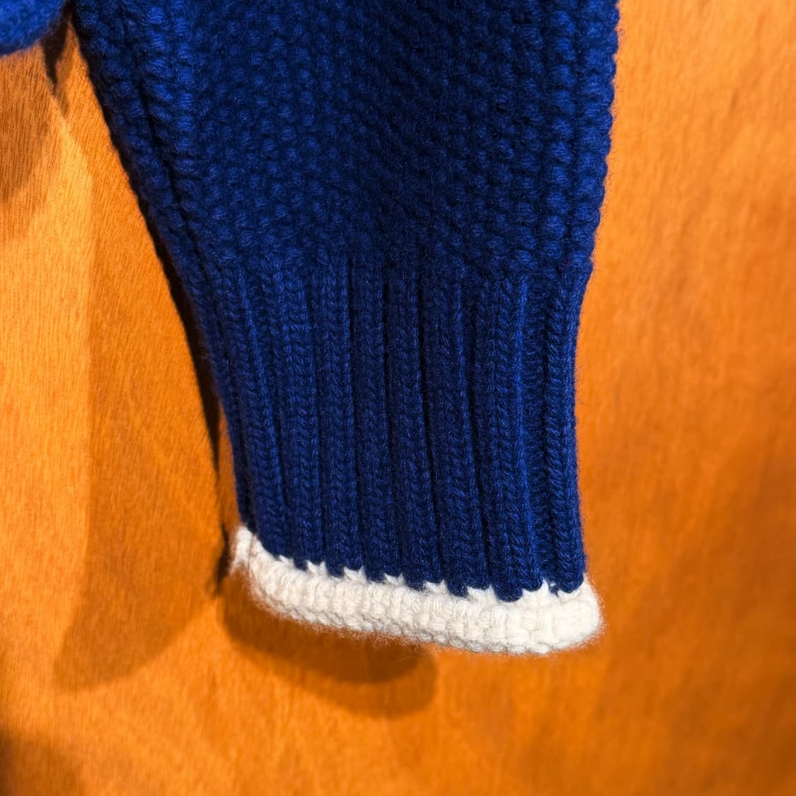 포트오브콜 헤비 캐시미어 니트 집업 피셔맨 상품이미지7