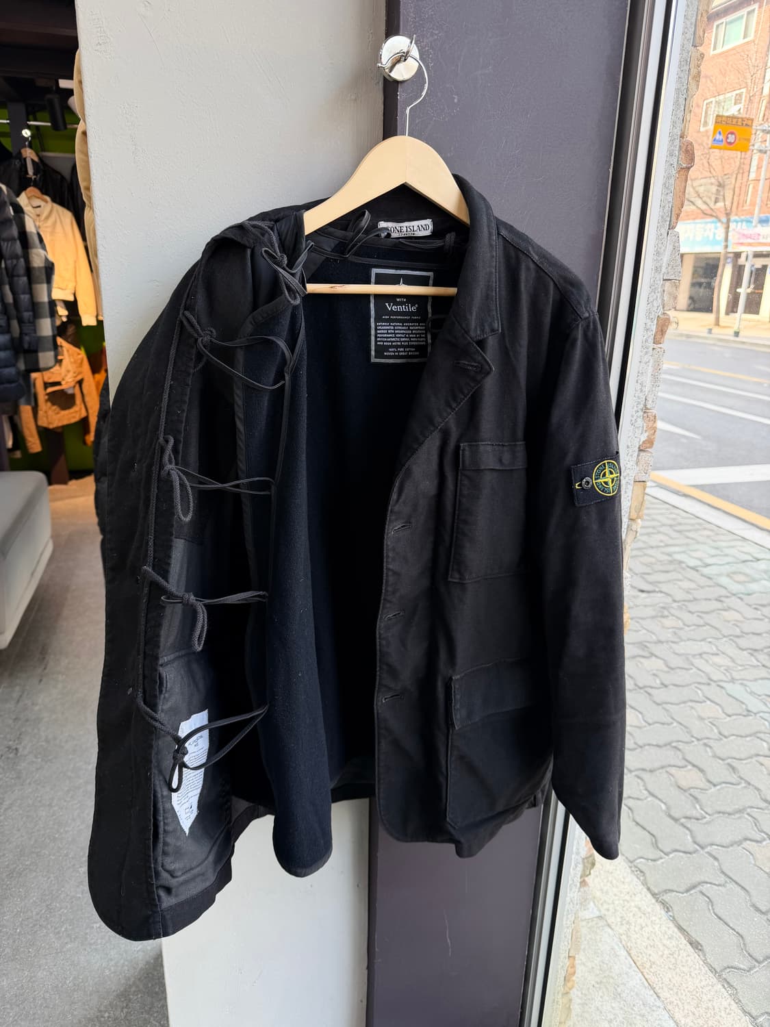 XL/ 스톤아일랜드 2001AW 아카이브 코트자켓 상품이미지6