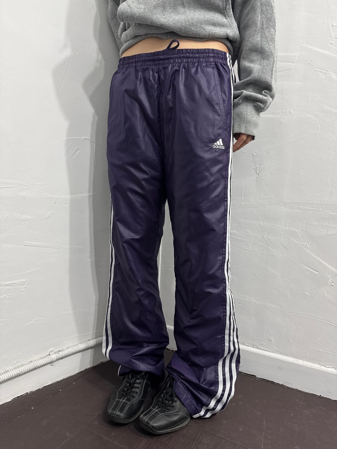 adidas purple line pants 상품이미지3