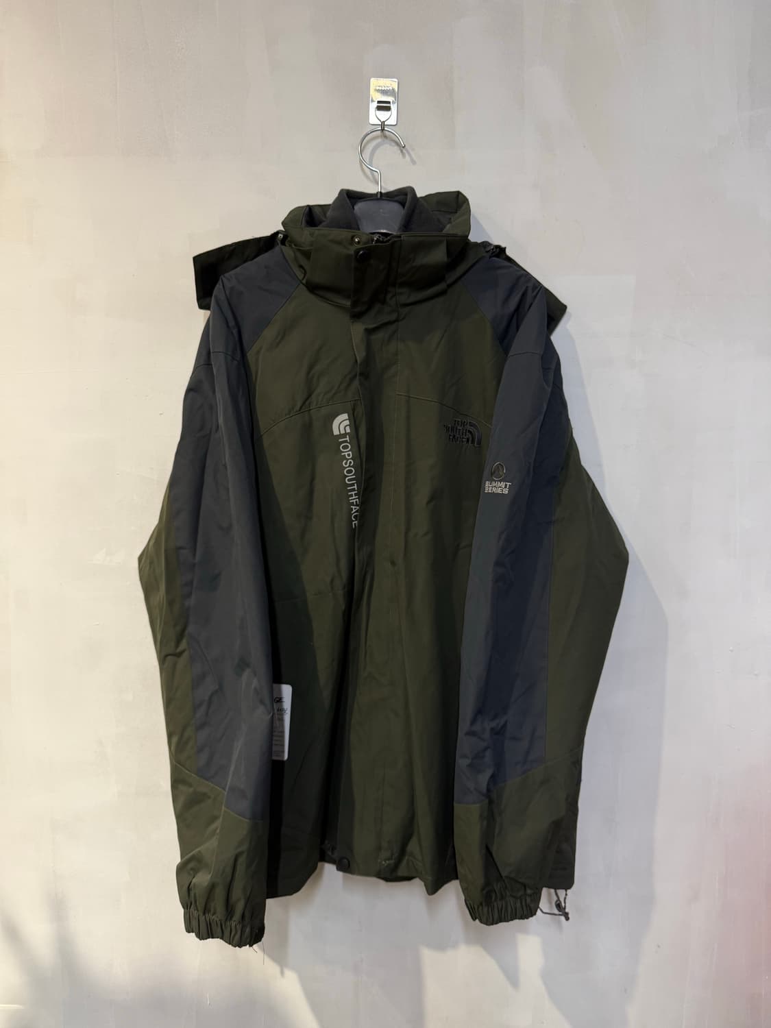 노스페이스 서밋 카키 플리스 자켓 상품이미지1